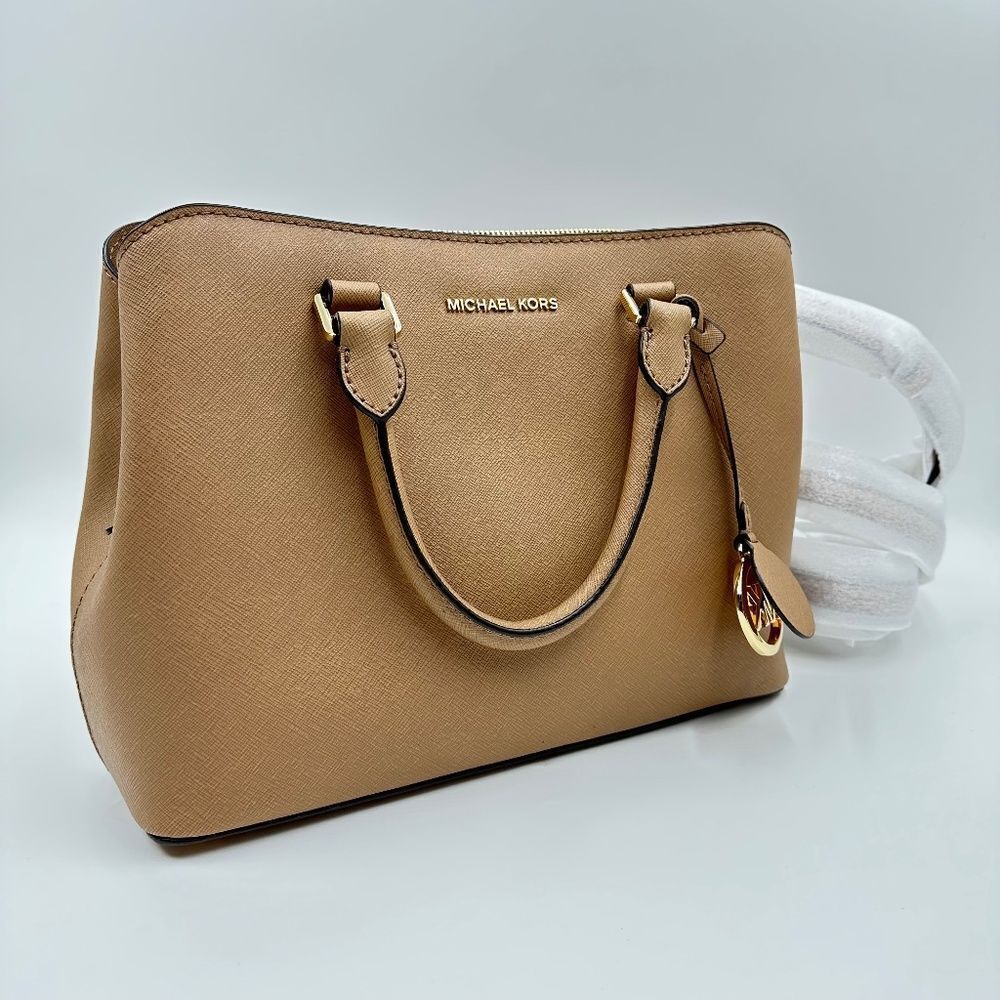 Michael Kors Houston Medium Double Zip Satchel